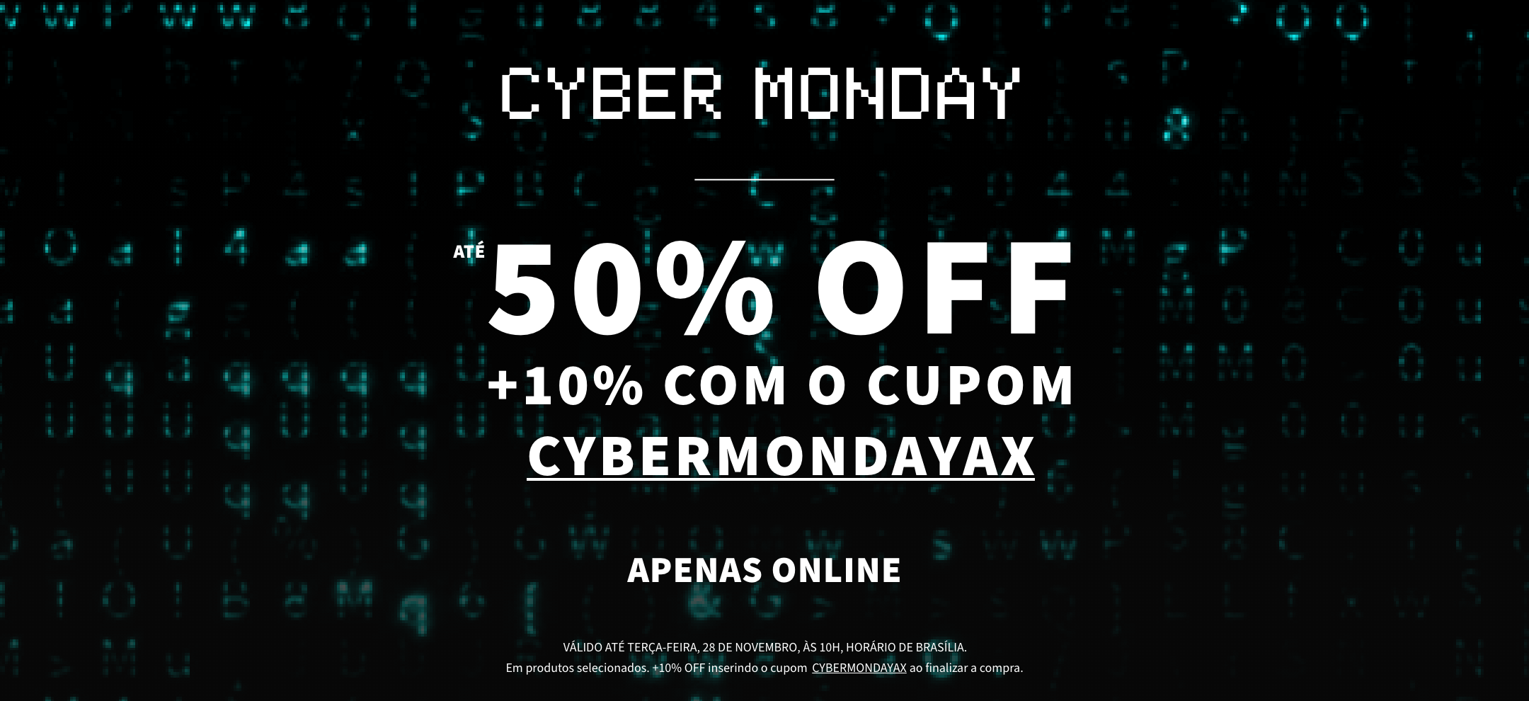 Armani exchange cyber discount monday